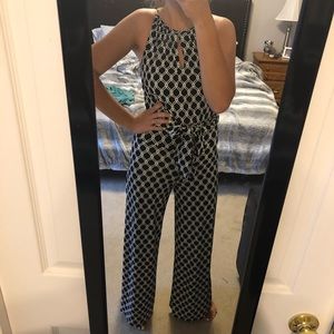Black and White Classic Pantsuit